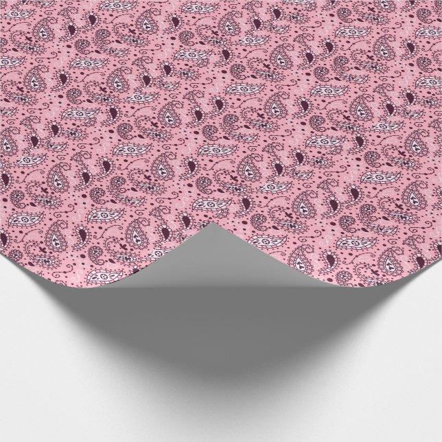 Papier Cadeau Papier à enveloppement Paisley (Coin)