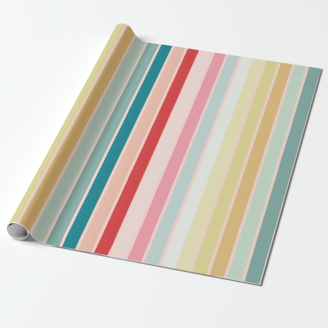 Papier Cadeau Papier à enveloppement par bandes (Déroulé)