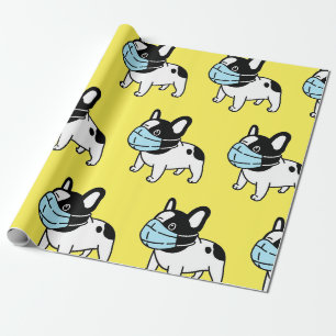 Papier Cadeau Papier à enveloppement pour CHIENS À BULL