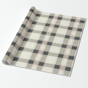 Papier Cadeau Papier à enveloppement Tartan Chic Urbain