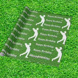Papier Cadeau Papier à enveloppement vert pour homme