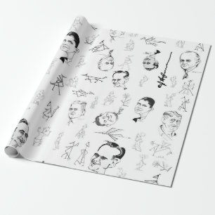 Papier Cadeau Papier à envelopper, 30 po x 72 po