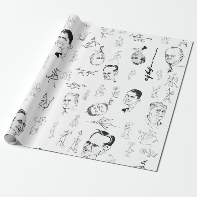 Papier Cadeau Papier à envelopper, 30 po x 72 po (Déroulé)