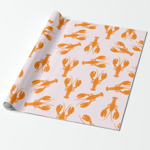 Papier Cadeau Papier à envelopper de homard