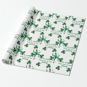 Papier Cadeau Papier à envelopper - Enveloppe cadeau de la Saint