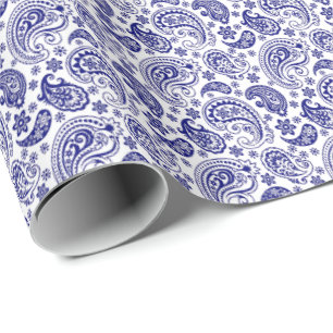 Papier Cadeau Papier à envelopper - French Paisley Shabby Chic B