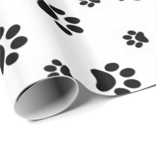 Papier Cadeau Papier à envelopper glacé Paquets Chiens Puppy Cha