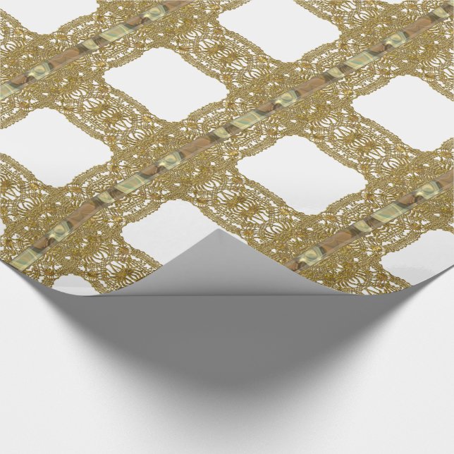Papier Cadeau Papier à envelopper inspiré Bessbrook Laycee (Coin)