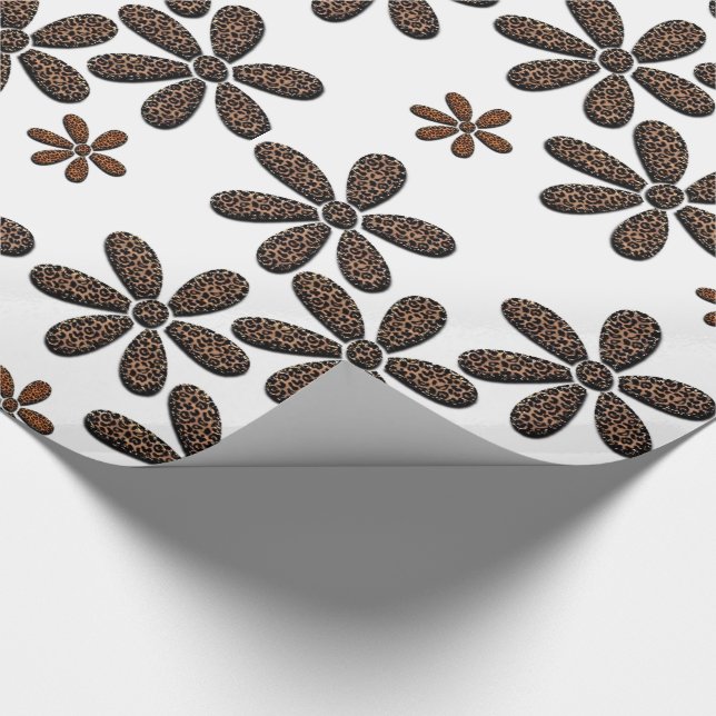 Papier Cadeau Papier à envelopper Leopard (Coin)