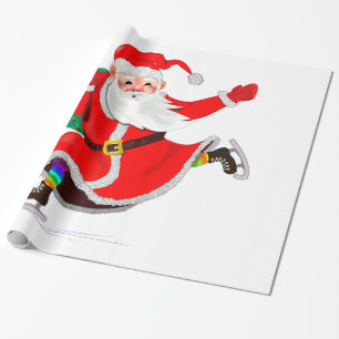 Papier Cadeau Papier à envelopper Noël Père Noël Cadeau