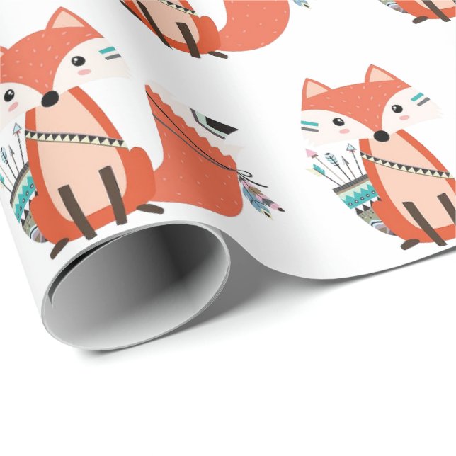 Papier Cadeau Papier à envelopper - Petit Brave (Coin rond)