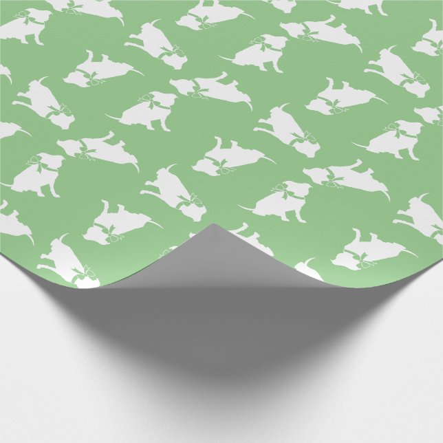 Papier Cadeau Papier à envelopper Pitbull Pit Bull Chien Chien C (Coin)