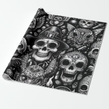 Papier à envelopper pour Halloween