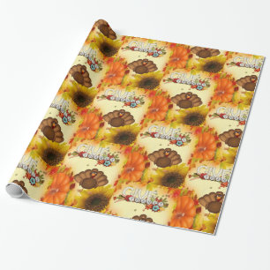 Papier Cadeau Papier à envelopper Thanksgiving