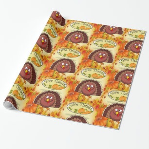 Papier Cadeau Papier à envelopper Thanksgiving