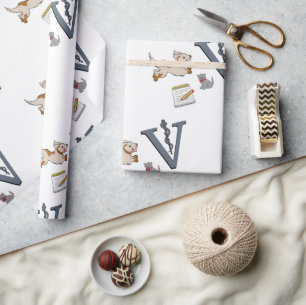Papier Cadeau Papier à envelopper Vétérinaire