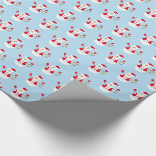 Papier Cadeau Papier à papier à enveloppement de Noël