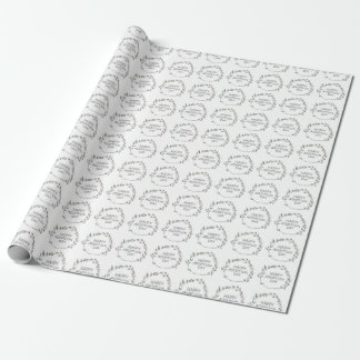 Papier Cadeau Papier à papier - Joyeux jour d'adoption