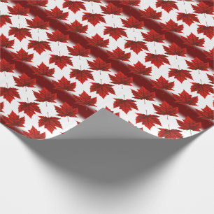 Papier Cadeau Papier à souvenir du drapeau du Canada