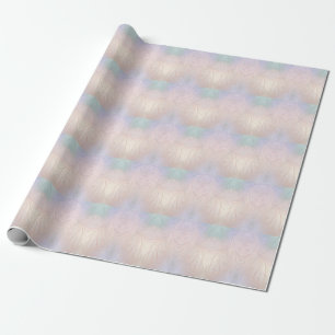 Papier Cadeau Papier Abstrait d'enveloppement Iridescendant mode
