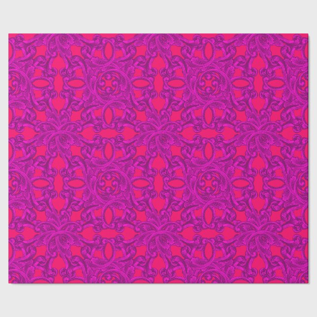 Papier Cadeau Papier baroque à enveloppement chaud (Couture)