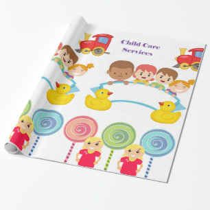 Papier Cadeau Papier brillant, Services de garde d'enfants