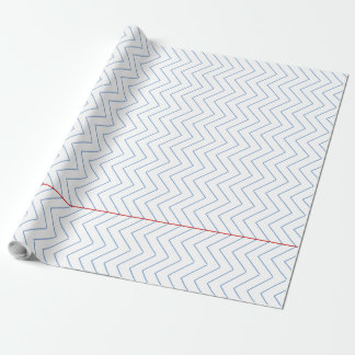 Papier Cadeau Papier Carnet Chevron Rulé - Papier d'emballage