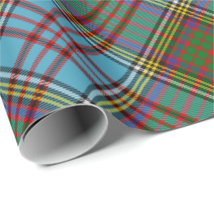 Papier Cadeau Papier Clan Anderson Tartan