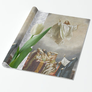 Papier Cadeau Papier de papier de papier d'enveloppement Jésus-C