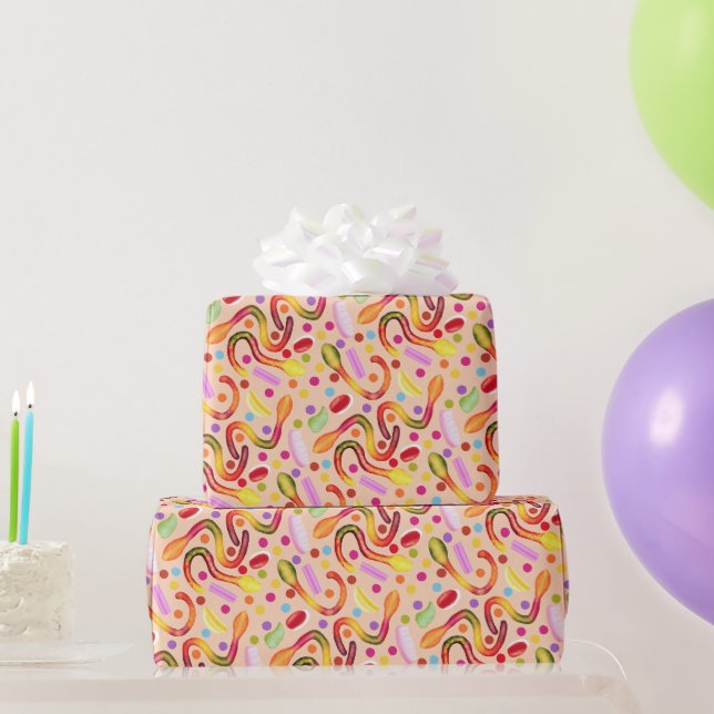 Papier Cadeau Papier de poche à bonbons (Cadeaux de fête)