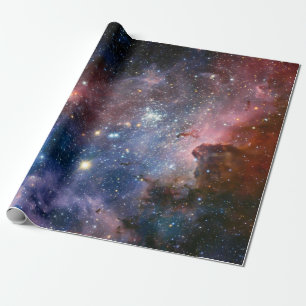 Papier Cadeau Papier de recouvrement de galaxie spatiale