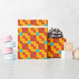 Papier Cadeau Papier de recouvrement géométrique Whimsical