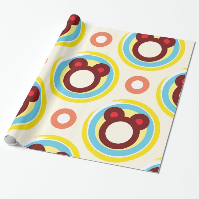 Papier Cadeau Papier d'emballage (Déroulé)