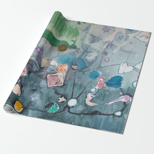 Papier Cadeau Papier d'emballage B 2015 de laboratoire d'art de (Déroulé)