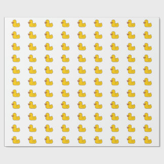 Papier Cadeau Papier d'emballage brillant de canard en