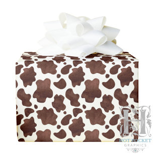 Papier Cadeau Papier d'emballage Brown pour vache