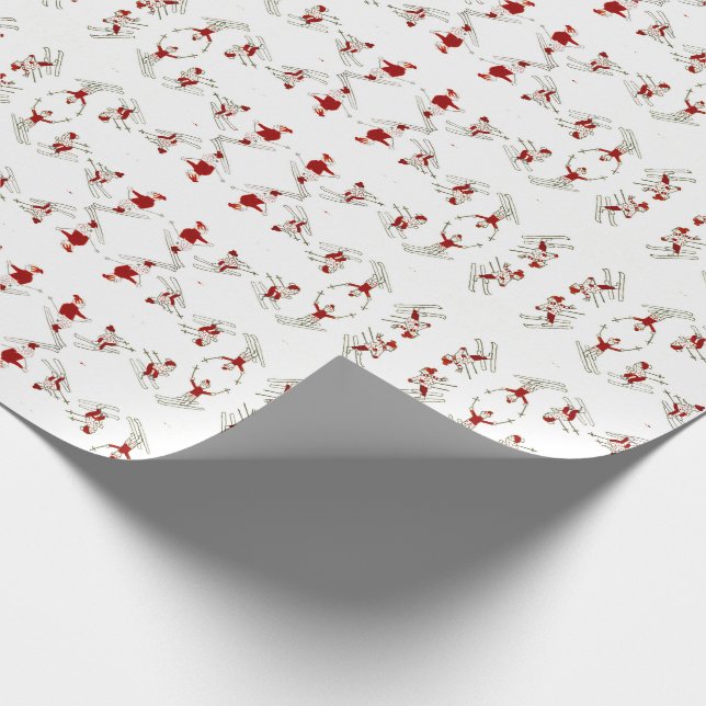 Papier Cadeau Papier d'emballage cadeau de Noël (Coin)