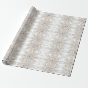 Papier Cadeau papier d'emballage cadeau gris blanc d'art Abstrai