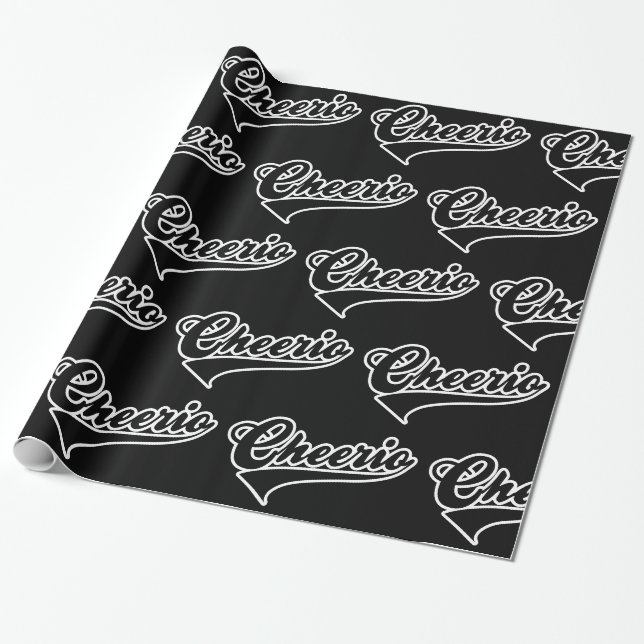 Papier Cadeau Papier d'emballage Cheerio (Déroulé)