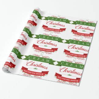 Papier Cadeau Papier d'emballage d'amant de hip hop de Noël