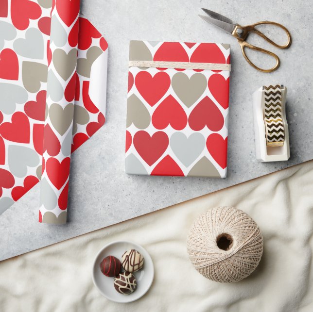 Papier Cadeau Papier d'emballage d'amour (Artisanat)
