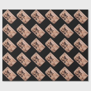 Papier Cadeau Papier d'emballage d'Artemis de déesse grecque