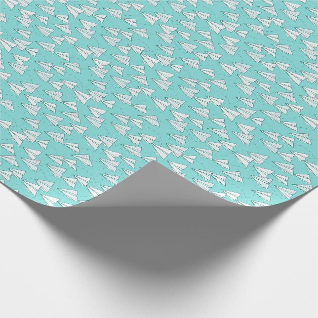 Papier Cadeau Papier d'emballage d'avion de papier (Coin)