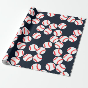 Papier Cadeau Papier d'emballage de base-ball