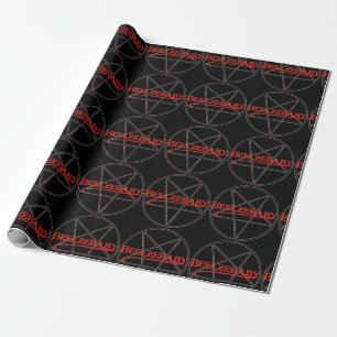 Papier Cadeau Papier d'emballage de Beelzebaby