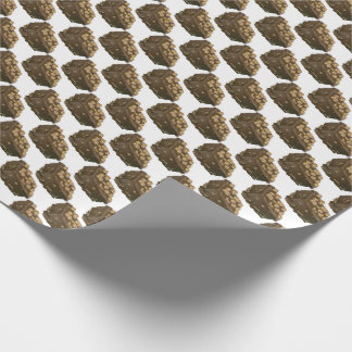 Papier Cadeau Papier d'emballage de "brownie" de fondant