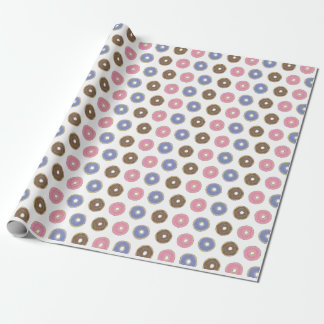 Papier Cadeau Papier d'emballage de butées toriques colorées