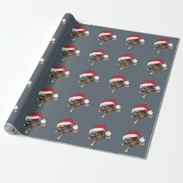 Papier Cadeau Papier d'emballage de cadeau de pirate de crâne de