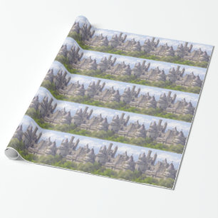 Papier Cadeau Papier d'emballage de Camelot