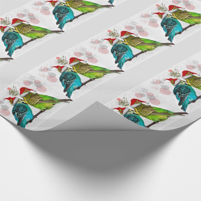 Papier Cadeau Papier d'emballage de caresses de Noël (Coin)